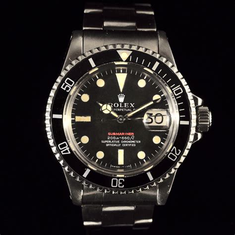 red dial rolex submariner|Rolex red submariner 1680 price.